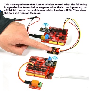 NRF24L01 Drahtloses Transceiver-Kommunikation modul 2.4G Kompatibel mit elektronischen Modulen und Kits mit verbesserter Version - Product Image 2