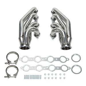 ที่มีคุณภาพสูงสากล downpipe สำหรับ LS หัวเทอร์โบสำหรับ lsx, LS1, LS2, LS3, LS6ไปข้างหน้าหันขึ้น1 3/4 EH28941 primaries