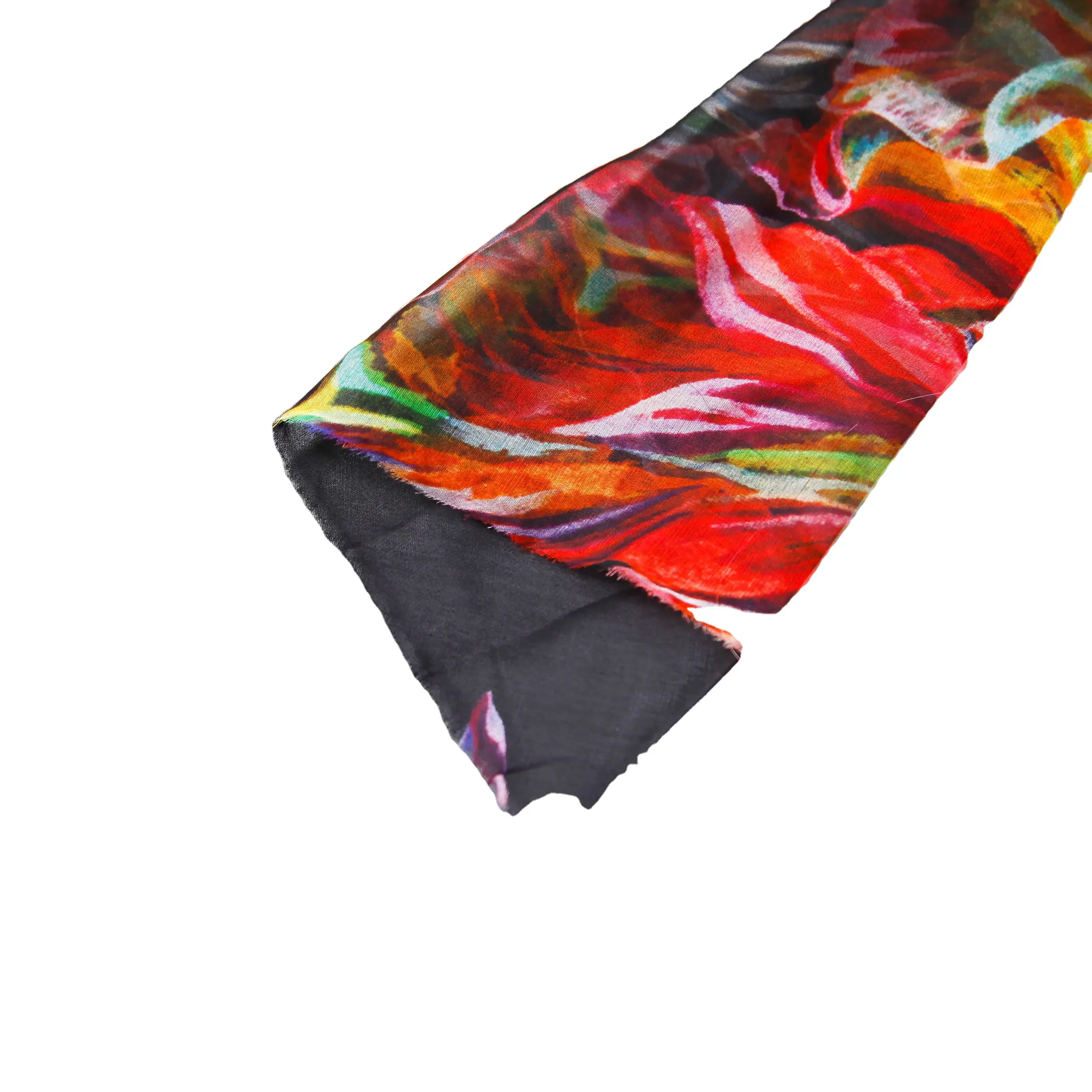 Most popular Italian design wholesale 100% pure silk organza digital printing fabric silk curtains for the living room