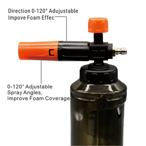 Yihao nhựa trong suốt màu đen đôi có thể điều chỉnh bọt pháo tuyết bọt pháo - Product Image 5