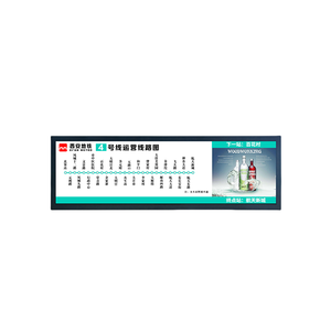Barra de señalización digital LCD de 29 pulgadas, barra estirada táctil de 1920x540, borde de estante, barra de pantalla ultraancha LCD, módulo LCD Tft, - Product Image 1