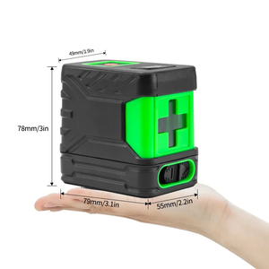 2线专业迷你工具绿灯室内多功能激光水平仪瓷砖天花板交叉线DIY级 - Product Image 6