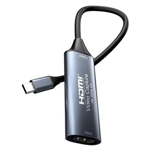 USBC Type-C视频采集卡适配器4k监控录制USB PS3/4游戏直播播放音频hdmi - Product Image 3