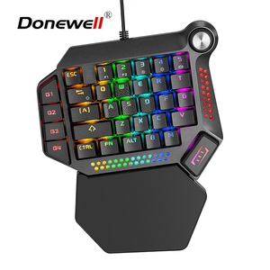 Teclado mecánico para ordenador, barato, midi