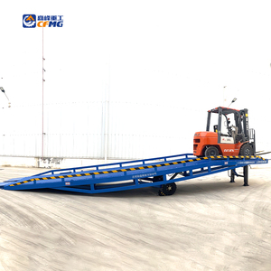 CFMG 6t-15t Hydraulic Dock Leveler <strong>Container</strong> <strong>Loading</strong>/<strong>Unloading</strong> Lifting <strong>Platform</strong> Mobile Boarding Bridge For Forklift - Product Image 1