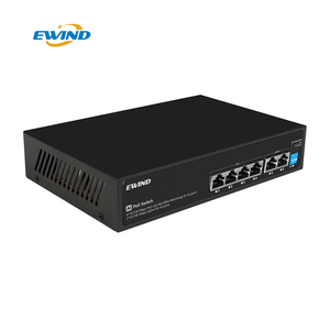 Ewind Hot Sell 12v <strong>Input</strong> 24v <strong>Output</strong> Module Long Range Network 4 Port Outdoor Poe <strong>Switch</strong> for IP Camera - Product Image 3