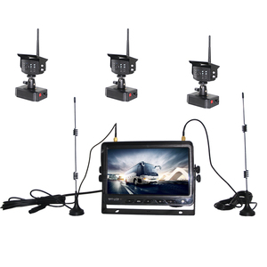 2.4G Wireless 7inch AHD 1080P Monitor High Resolution Bus <strong>Display</strong> Monitor 4CH Quad Images Digital Monitor - Product Image 4