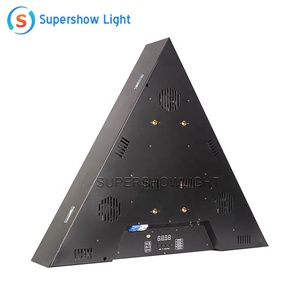Supershow 16pcs Rgb Triangle <strong>Led</strong> matrix Retro Lights Bar Party Stage Vintage Retro Light - Product Image 4