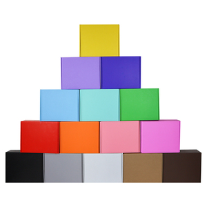 Ambalaj için oluklu mailler kutuları veren ambalaj için kapaklar ile özelleştirilmiş karton nakliye kutuları - Product Image 6