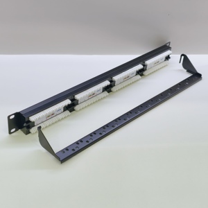 CAT6 24-port 19'' Standard Installation <strong>Network</strong> Ethernet <strong>Patch</strong> <strong>Panel</strong> Distribution Frame for UTP <strong>Patch</strong> Cables <strong>Network</strong> Cabinet - Product Image 3