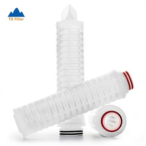 Industrial Water <strong>Filter</strong> 5&quot;-40&quot; 0.45/1/20 Micron Double Layer Polypropylene Pleated High Flow <strong>Filter</strong> Cartridge with Code 7 - Product Image 5