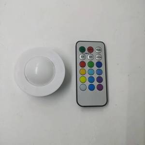 RGB Led pak ışığı ile uzaktan kumanda pili AAA Powered renkli Led dolap ışığı - Product Image 3
