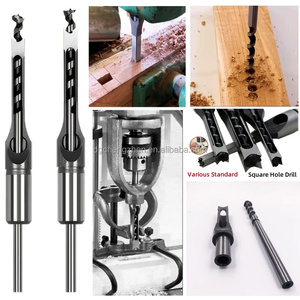 Hochgeschwindigkeits-Stahlkarbid-Stemmmeißel-Set 6-25mm Durchmesser Vierkantloch-Holzbohrer-Bit-Set CNC-Elektro werkzeuge für die Holz bearbeitung - Product Image 3