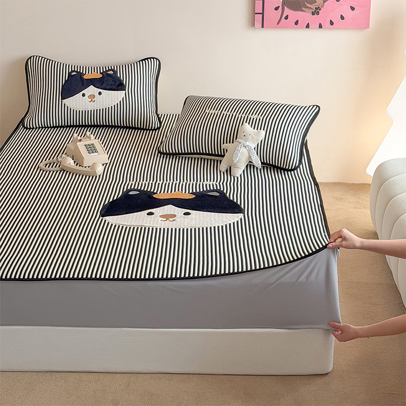 Broderie appliquée en PE - Cool Cat - Drap-housse