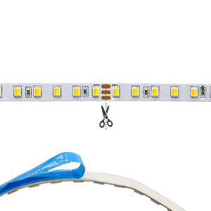 新しいデザインのLEDストリップ2 in 1 120LEDS 240LEDS SMD2835 CW WWDC24V調光可能調整可能CCT白色LEDストリップライト - Product Image 3
