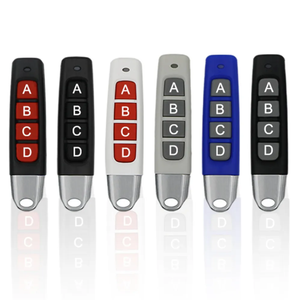 Universal Copy Code Gate Garage Door Opener Key RF Fob Remote Control 433 MHz clonazione elettrica 4 canali Multi frequenza 433 - Product Image 1