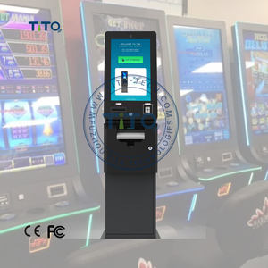 Gabinete de estructura vertical Windows/sistema operado por Android Máquina de canje de boletos de código QR para juegos de compras que funcionan con monedas - Product Image 1