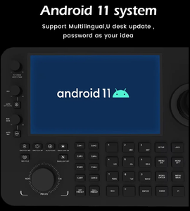 USD496จัดส่งฟรี V2ระบบสัมผัส ndi HX 4K HD Android 11หน้าจอขนาดใหญ่7นิ้ว PTZ IP จอยสติ๊กคีย์บอร์ดแบบเรียลไทม์ - Product Image 5