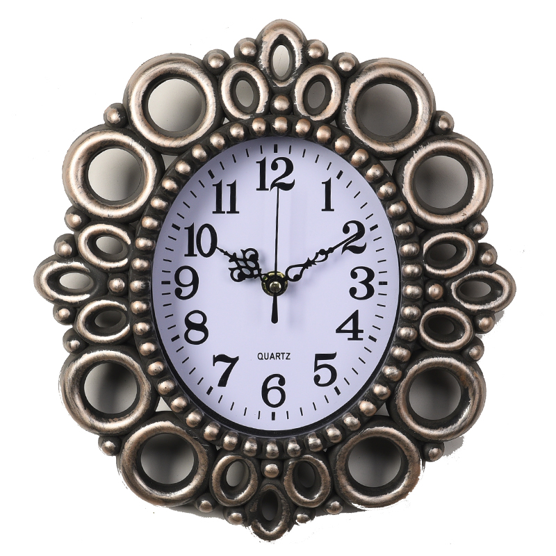 Custom  inch simple silent promotional plastic decorative  wall clock