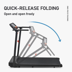 XOYOOU Runsmart Basic Treadmill Fitness Running Machine Folding Mini Walking Treadmill for Cardio <strong>Training</strong> - Product Image 3
