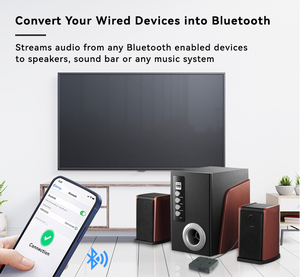 Receptor Bluetooth Adaptador de audio inalámbrico Función NFC para música HD Sistema de sonido estéreo Receptor DE MÚSICA - Product Image 3