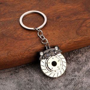 OEM \ ODM Xe Phanh Đĩa Trung Tâm Kim Loại Keychain Cho Nam Giới Sửa Đổi Chìa Khóa Xe Với Đĩa Phanh Chìa Khóa Vòng Chuỗi Mặt Dây Chuyền - Product Image 2