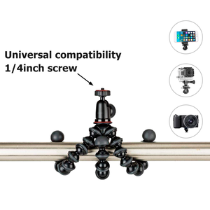 Điện Thoại <span class=keywords><strong>Tripod</strong></span> Xách Tay Linh Hoạt <span class=keywords><strong>Tripod</strong></span> Có Thể Điều Chỉnh Phổ Điện Thoại Di Động Clip <span class=keywords><strong>Tripod</strong></span> Cho Nhỏ Máy Ảnh Kỹ Thuật Số - Product Image 2