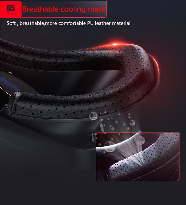 New Style Vr Headset Electronics Virtual Reality Accessories Videos 7 Inch Mobile Phone 3d Vr Glasses Vr Headset With Headphone