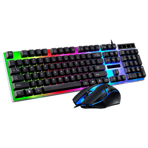 CJ712 Wired Mouse and <strong>Keyboard</strong> Set LED Lights Gaming <strong>Keyboard</strong> and Mouse Combos <strong>for</strong> <strong>Computer</strong> Laptop <strong>Keyboard</strong> Mouse Combos - Product Image 1