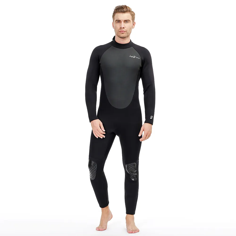 5 MILÍMETROS 2-peças de Neoprene Terno Molhado para Caça Submarina Com Capuz Mais Grosso Terno Wetsuits de Mergulho de Neoprene Laminado, neoprene para Os Homens