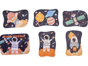 Pädagogische Pegged Puzzles für Kinder Astronaut Themese Logisches Denken Übung Intellektuelles Entwicklungs tool