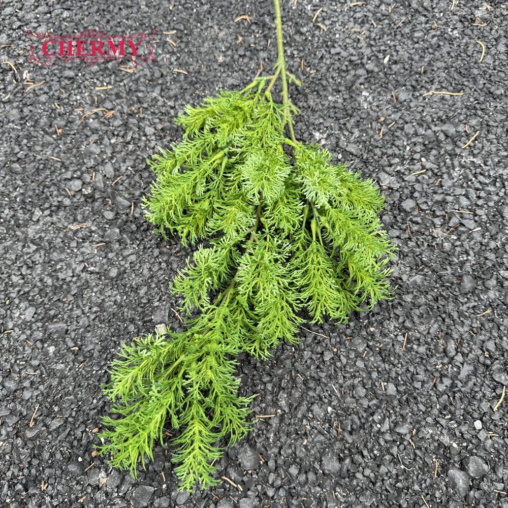 #17 Plantes Artificielles Vert Pin Gras, 73cm