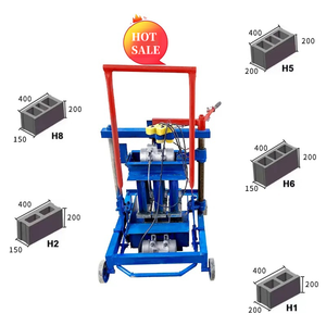 Vender máquina de construcción de bloques de cemento, máquina de construcción de bloques huecos a Kenia máquina de fabricación de bloques de cemento entrelazados - Product Image 1