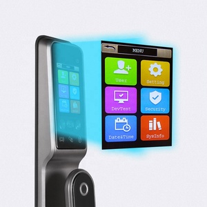 Akıllı kapı kilidi kamera ile akıllı parmak izi dijital şifre elektronik otomatik Wifi kilitleri kapı kilidi PST-AF90P - Product Image 6