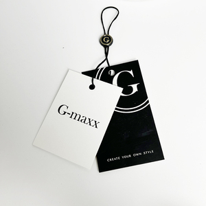 2024 <strong>High</strong> <strong>Quality</strong> Custom Design Printing logo Garment Paper hang Tag <strong>String</strong> Labels - Product Image 3