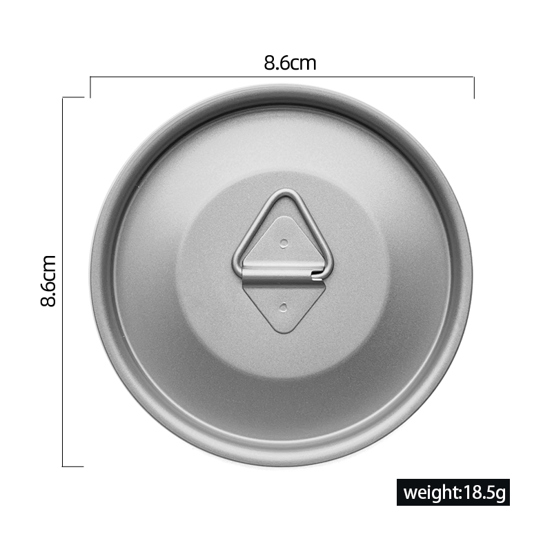 Gray 420ml Mug Lid