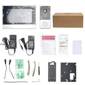 DS-KIS604-S(C) Original Hik Vision 7-inch Colorful TFT Screen Two-way Audio Communication 2000 Capacity IP <strong>Video</strong> <strong>Intercom</strong> Kit