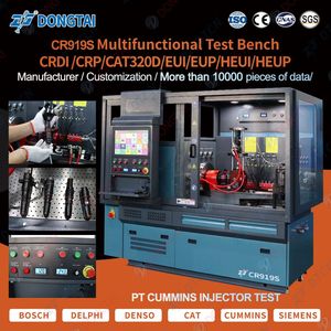 EUI EUP Cambox ile yeni Common Rail dizel yakıt enjeksiyon pompası Test tezgahı CR919S tüm adaptörler HEUI 3126B C7 C9 C-9 fikstür - Product Image 3