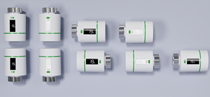 XZJ Zigbee เทอร์โมสตัทวาล์วหม้อน้ําทําความร้อนอัจฉริยะ Tuya TRV ตัวควบคุมอุณหภูมิ - Product Image 5