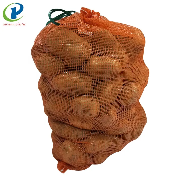 Emballage de sac en filet pour pomme de terre et l'oignon en gros avec la meilleure qualité