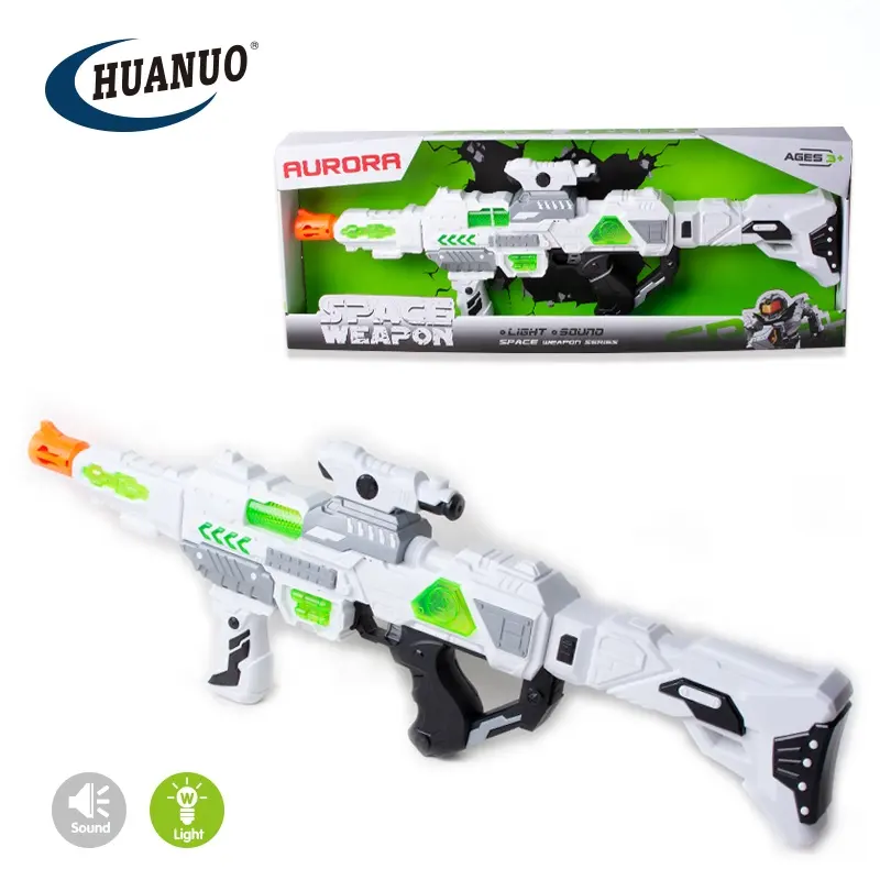 Workpro — pistolet à led en plastique avec lampe et son, jouet électrique pour enfants, arme aimantée, à la mode,
