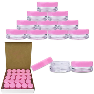 Bán Buôn 50 Cái Chum Top Chất Lượng Vòng Rõ Ràng Chum Với Nắp Đậy 4 Oz 250 <span class=keywords><strong>Ml</strong></span> Mỹ Phẩm Nhựa Jar <span class=keywords><strong>Container</strong></span> - Product Image 1