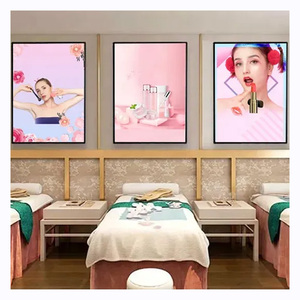 LED Backlit Movie Poster Frames Wall Decor LED Snap Frame Aluminum Light Box for Picture Display - Product Image 1