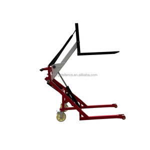 Tragbarer elektrischer gebogener Arm Hydraulischer Gabelstapler Stapler Niedriger Preis Hand Push Warehouse Laden Entladen Kurbel für Restaurant - Product Image 3