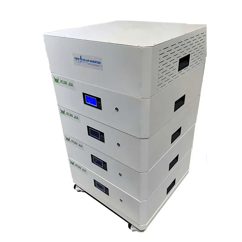 10kwハイブリッド太陽光発電システムモジュラースタッカブルバッテリーLiFeP4SPS0011太陽光発電システム