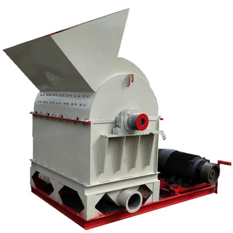 high output Industrial wood sawdust making chipper machine/wood shredder crusher for making feed pellet