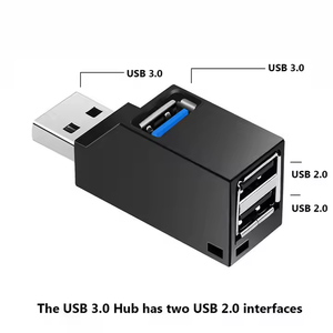 Mini USB 3.0 USB 2.0 Multiple Port Data Transfer Hub Adapter USB HUB for <strong>Computer</strong> - Product Image 2