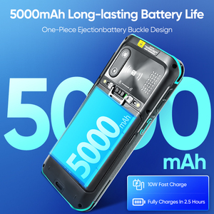 FYJ F9825 OEM 5000mAh Wifi 4+64 5.5'' IP68 GMS Handheld Computer Rugged 2D <strong>QR</strong> <strong>Code</strong> Terminal Handheld <strong>Android</strong> Barcode <strong>Scanner</strong> <strong>PDA</strong> - Product Image 6