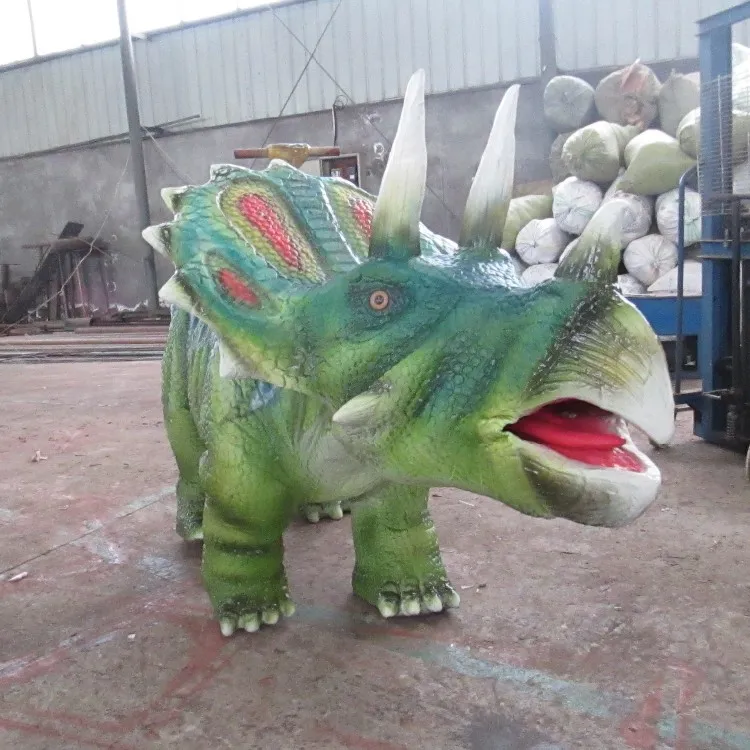 Modelo de dinosaurio en movimiento para niños, parque de atracciones, dinosaurio animatrónico