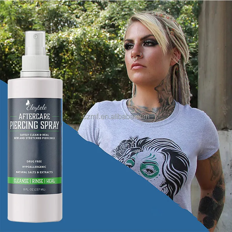 Private Label Aftercare Tattoo Spray Para Tatuagem Limpeza Profunda Atacado Private Label Tattoo Piercing Aftercare Spray